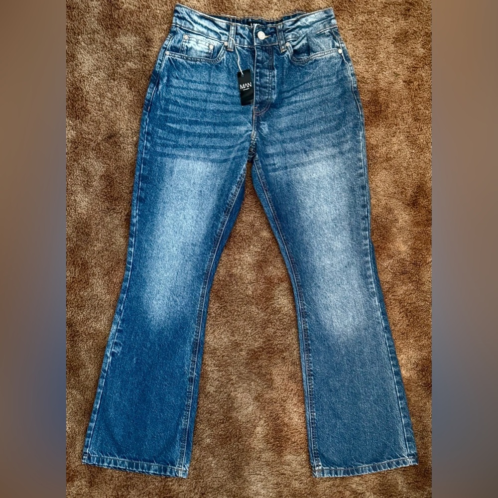 Relaxed Flare Men Jeans